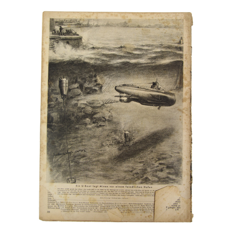 Magazine, Die Wehrmacht, January 3, 1940