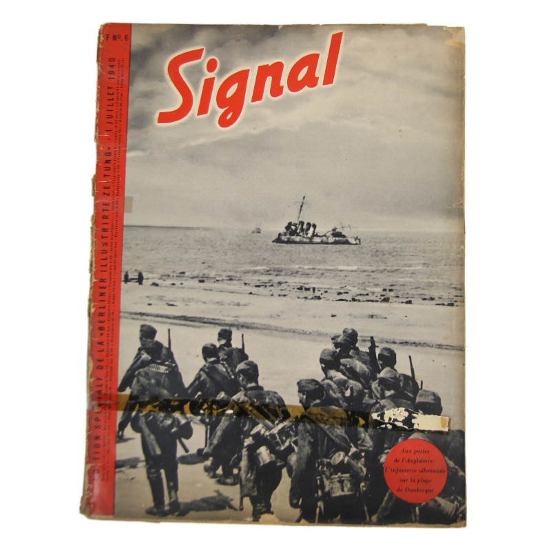 Magazine, Signal, 1er juillet 1940, édition française, Dunkerque