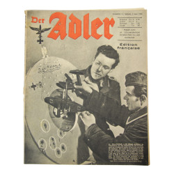 Magazine, Der Adler, May 2, 1944, French Edition