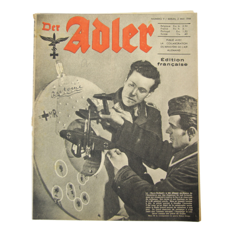 Magazine, Der Adler, May 2, 1944, French Edition