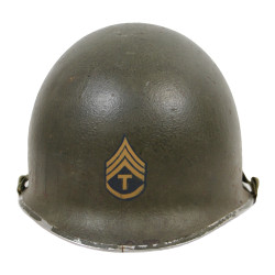 Helmet, M1, 10th Armored Division, 'Tigers', Bastogne