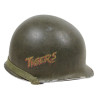 Helmet, M1, 10th Armored Division, 'Tigers', Bastogne