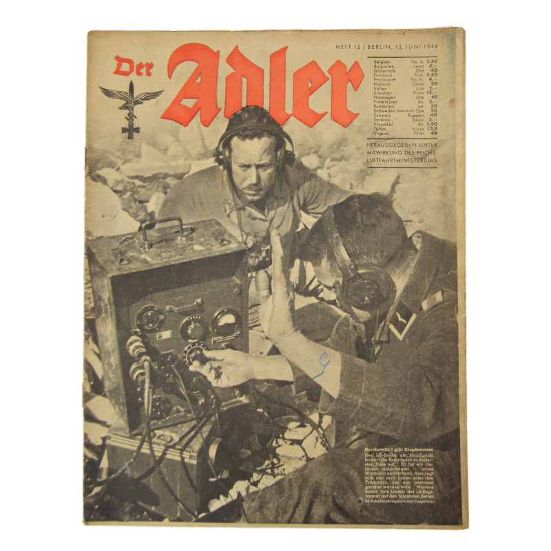 Magazine, Der Adler, 13 juin 1944