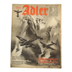 Magazine, Der Adler, May 20, 1941, Bilingual Edition