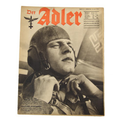 Magazine, Der Adler, June 3, 1941, Bilingual Edition