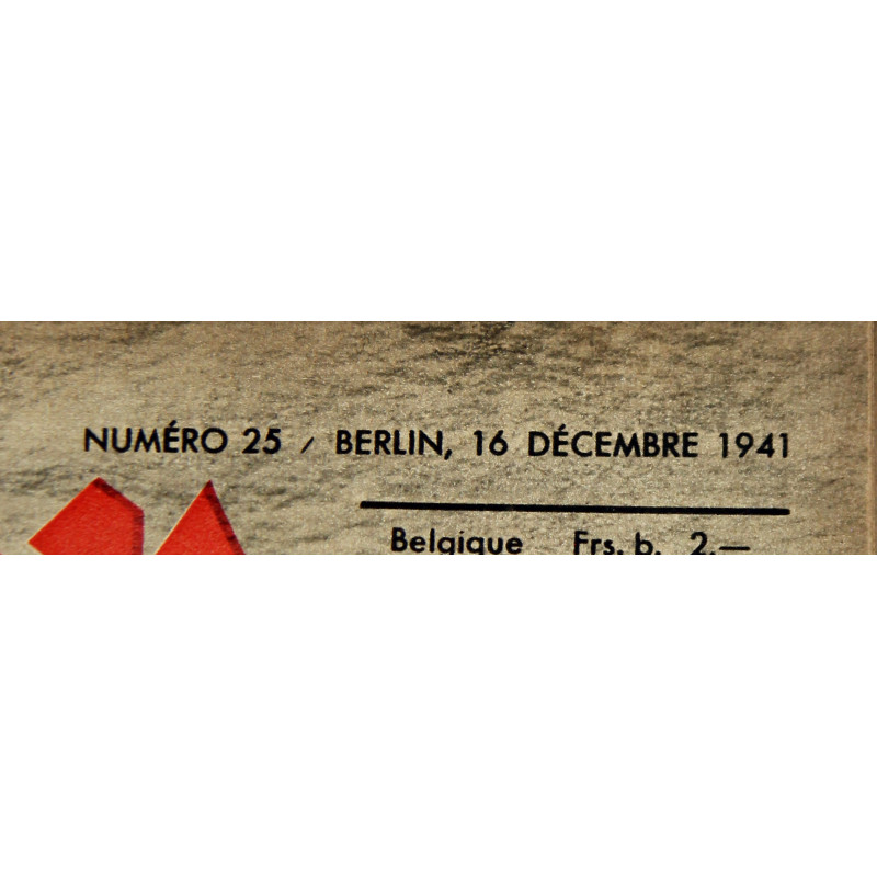 Magazine, Der Adler, 16 décembre 1941, édition française