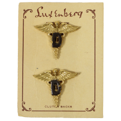 Insignes de col officier, US Army Dental Corps, Luxenberg