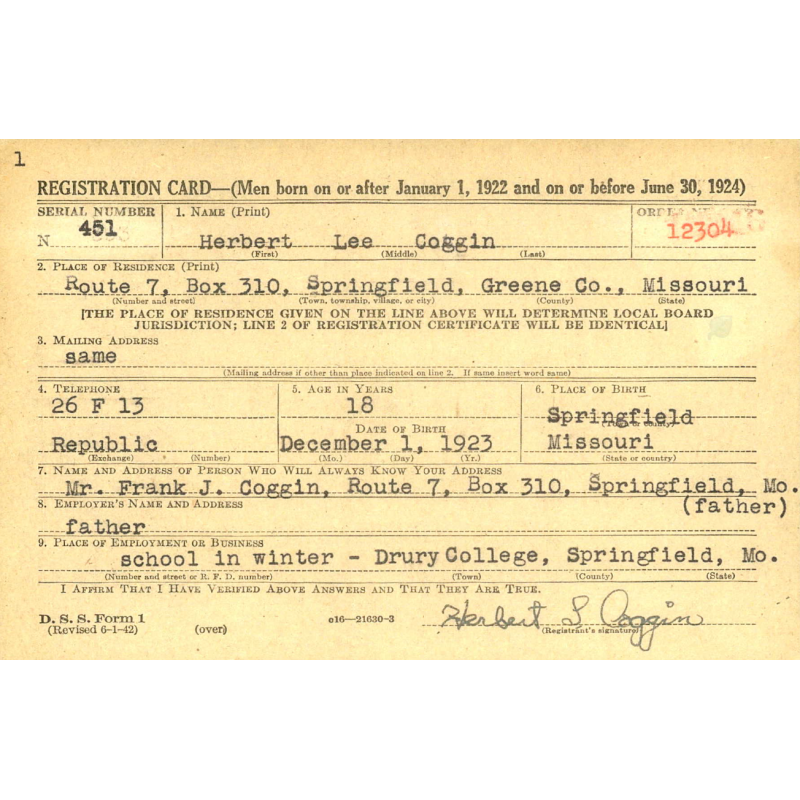 Jacket, Grey, US Navy, Ens. Herbert Coggin, USS Alkes