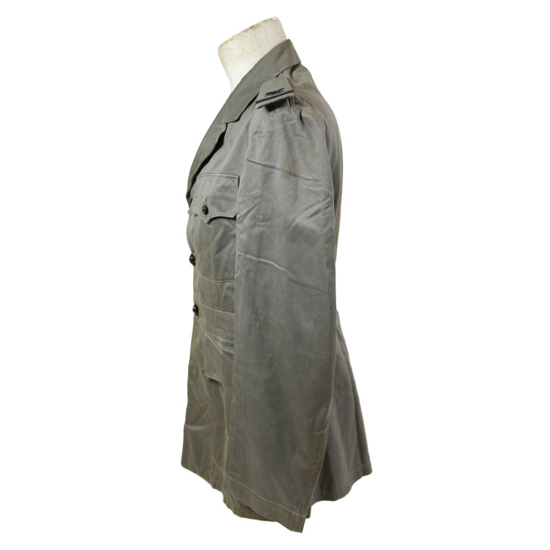 Jacket, Grey, US Navy, Ens. Herbert Coggin, USS Alkes