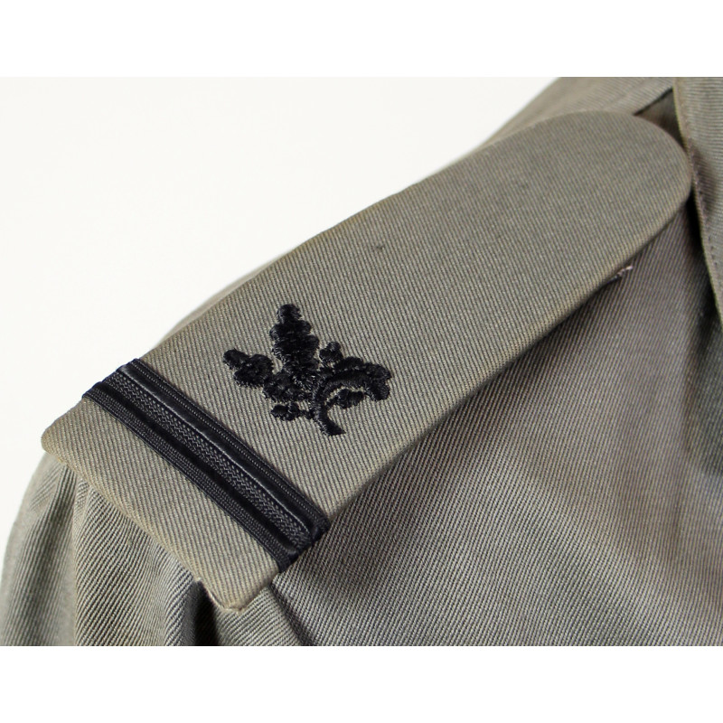 Veste de service grise, US Navy, Ens. Herbert Coggin, USS Alkes