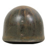 Helmet, M1, Fixed Loops, WESTINGHOUSE Liner, T/5 Ralph Williams, Chaplain Assistant, ETO