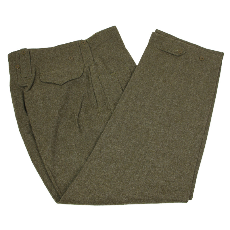 Trousers, Battledress, 1939 Pattern, Canadian, Size 15, 1945, Mint