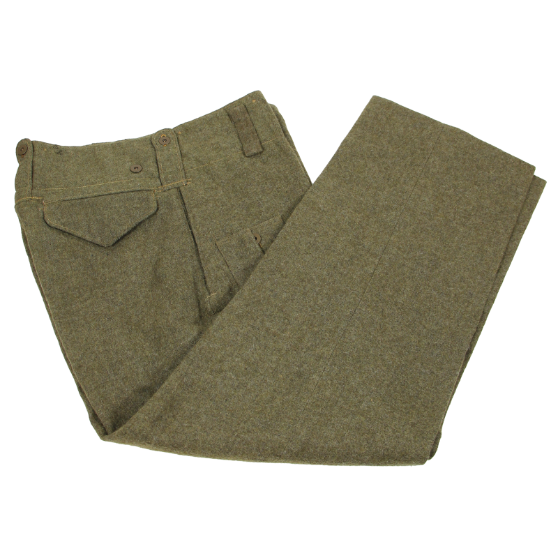 Trousers, Battledress, 1939 Pattern, Canadian, Size 13, 1944, Mint