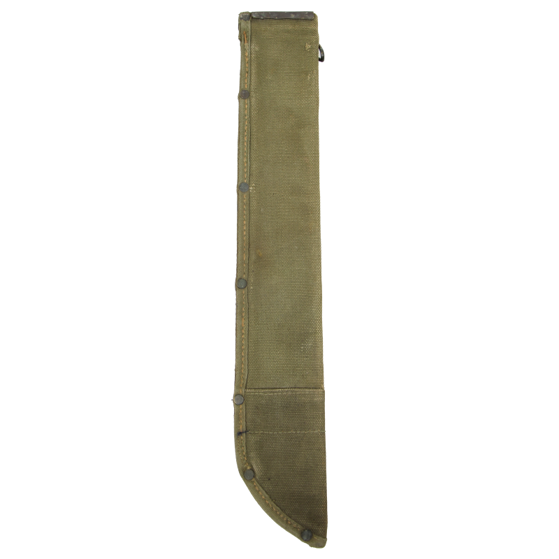 Scabbard, Canvas, Machete, US Army, MIDLAND FABRICS CO. 1944