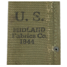 Scabbard, Canvas, Machete, US Army, MIDLAND FABRICS CO. 1944
