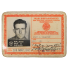 Carte d'identité, Medical Department, 1945, 2e type, Pfc. Pat Walton, 323rd Medical Bn., 98th Infantry Division
