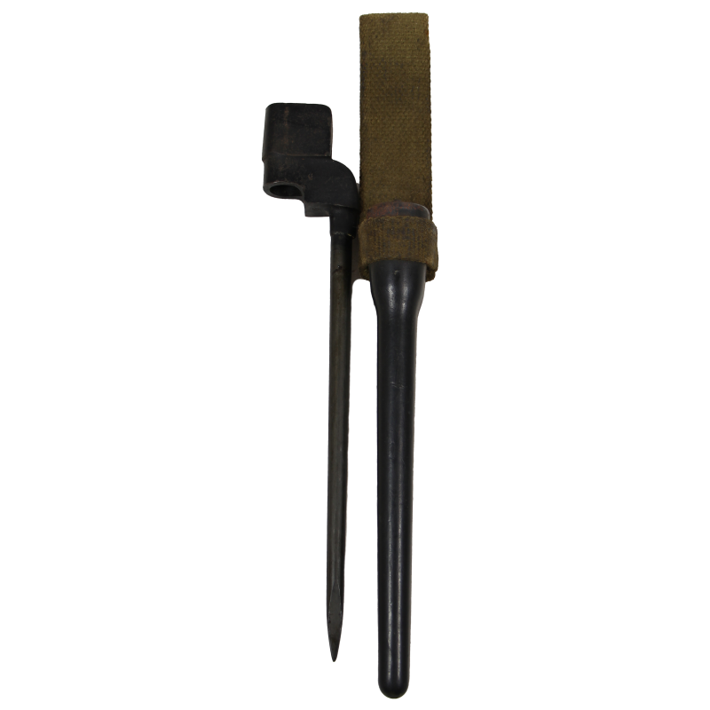 Baïonnette clou canadienne, No. 4 Mk II, fourreau M5 bakélite