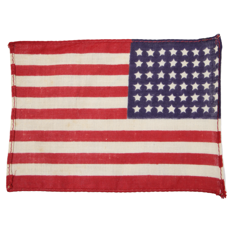 Flag, 48-Star, Invasion, Printed