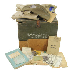 Grouping, Cpl. Nelson Cole, 115th Inf. Regt., 29th Infantry Division