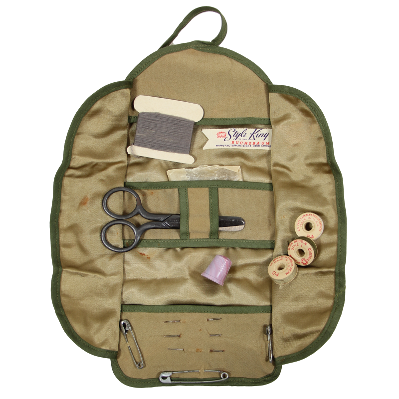 Trousse de couture, STYLE KING, US Army, avec accessoires