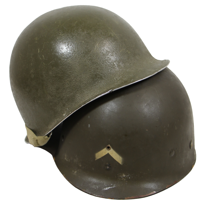 Casque M1, pattes fixes, liner IMP, A washers verts