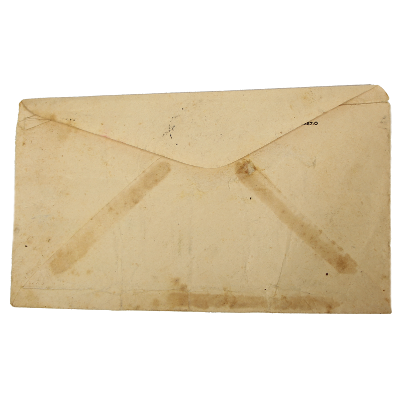 Télégramme, Pvt. Lewis Crook, Co. D, 25th Tank Bn., 14th Armored Division, KIA 15 décembre 1944, France
