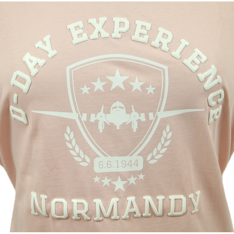 T-Shirt, rose, D-Day Experience