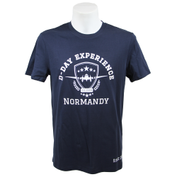 T-Shirt, blue navy, D-Day Experience