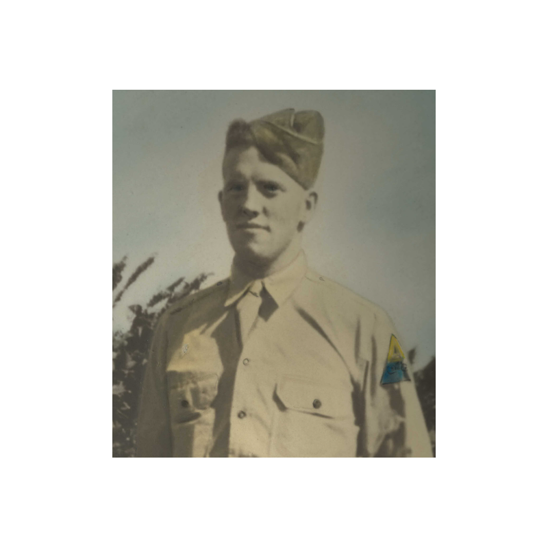 Telegram, Pvt. Lewis Crook, Co. D, 25th Tank Bn., 14th Armored Division, KIA December 14, 1944, France