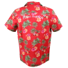 Chemise hawaïenne, rouge, Pearl Harbor