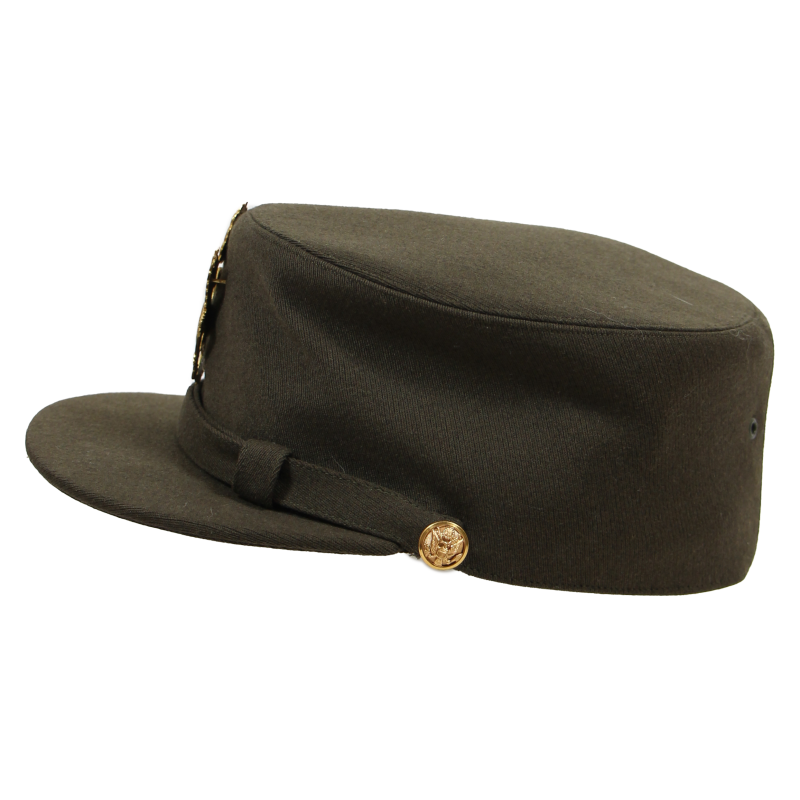 Cap, Service, Officer's, Women's Army Corps, STETSON, Size 22 ½
