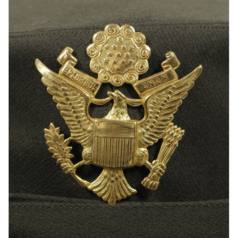 Casquette officier, Women's Army Corps, chocolat, STETSON, taille 55
