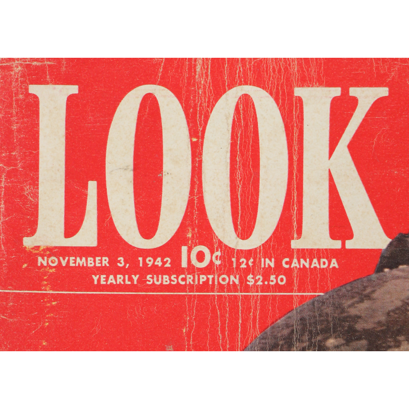 Magazine, LOOK, November 3, 1942, U.S. Paratroopers