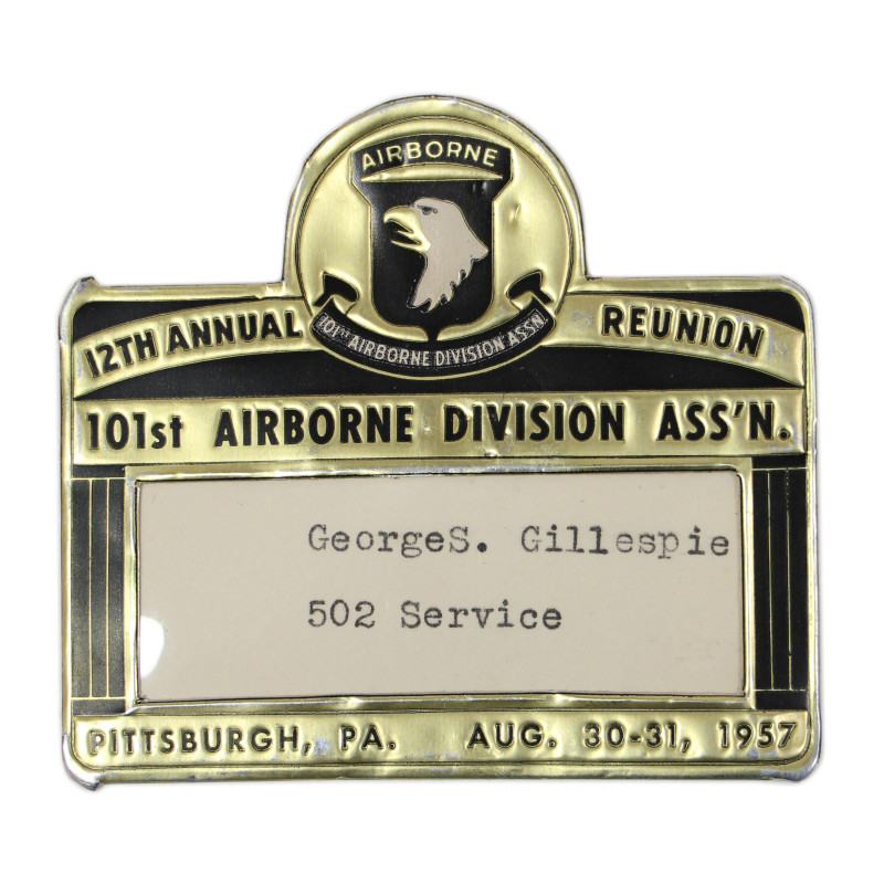 Grouping, T/5 George Gillespie, Rigger Section, Service Co., 502nd PIR, 101st Airborne Division, ETO