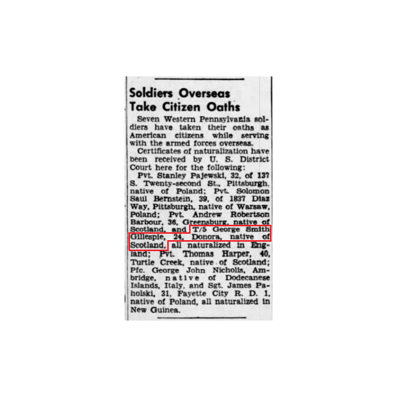 Grouping, T/5 George Gillespie, Rigger Section, Service Co., 502nd PIR, 101st Airborne Division, ETO
