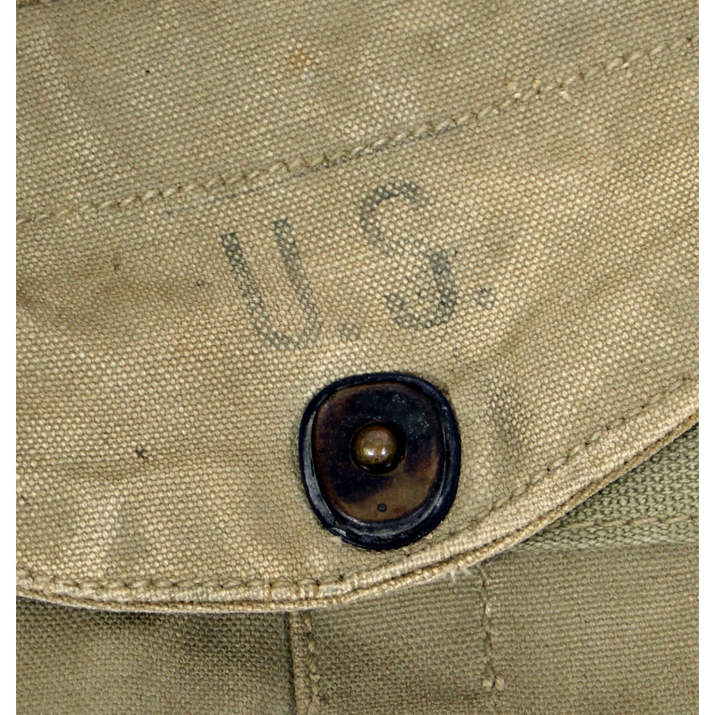Sac M6 pour roquettes de bazooka, premier type, INDIANAPOLIS TENT & AWNING CO. 1943