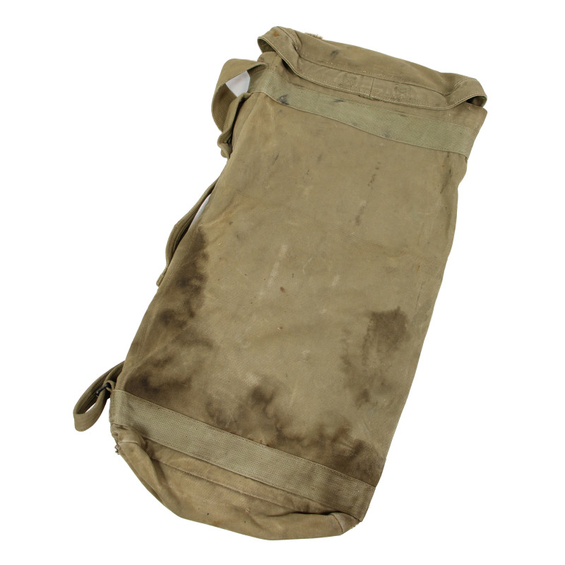 Bag, Carrying, M6, for Rockets, Early Type, INDIANAPOLIS TENT & AWNING CO. 1943