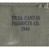 Carrier, Canvas, for Shovel, Folding, M-1943, TULSA CANVAS PRODUCTS CO. 1944