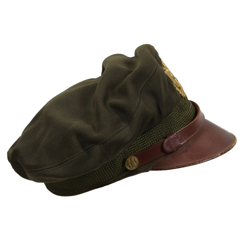 Casquette officier, type 50 missions, Flighter, BANCROFT, 1st Lt. Alston Gray, USAAF