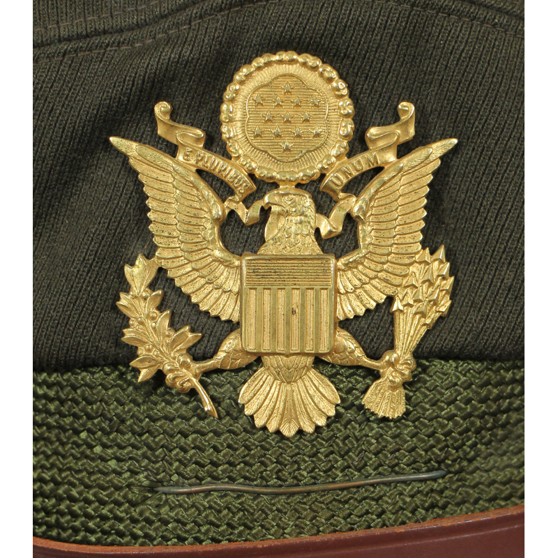 Casquette officier, type 50 missions, Flighter, BANCROFT, 1st Lt. Alston Gray, USAAF