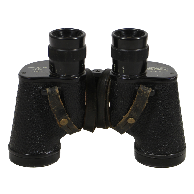 Jumelles M6, 6x30, UNIVERSAL CAMERA CORP. 1942, avec étui en cuir