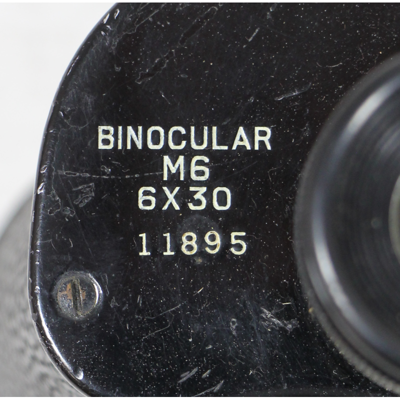 Jumelles M6, 6x30, UNIVERSAL CAMERA CORP. 1942, avec étui en cuir