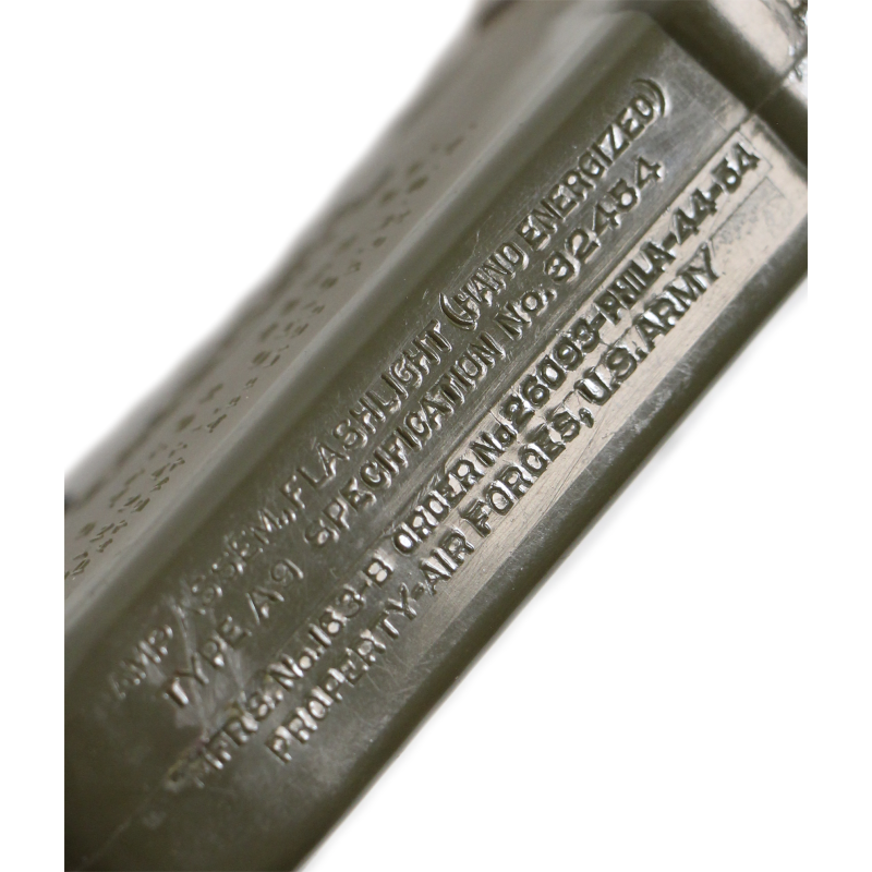 Flashlight, Hand-Energized, Survival, Type A9, DACO-LITE, USAAF, 1944