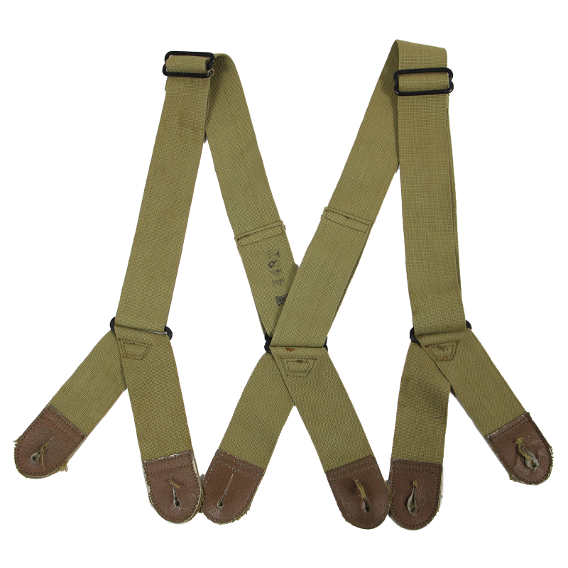 Suspenders, Jump Trousers, M-1942, OD 3