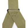 Bretelles, pantalon de parachutiste M-1942, OD 3, matricule partiel