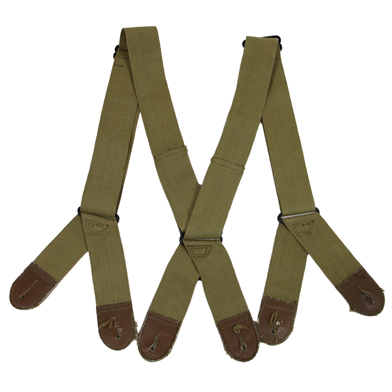 Suspenders, Jump Trousers, M-1942, OD 3