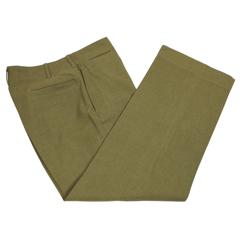 Pantalon moutarde, 33 x 29, 1941, S/Sgt. Leonard Silverman