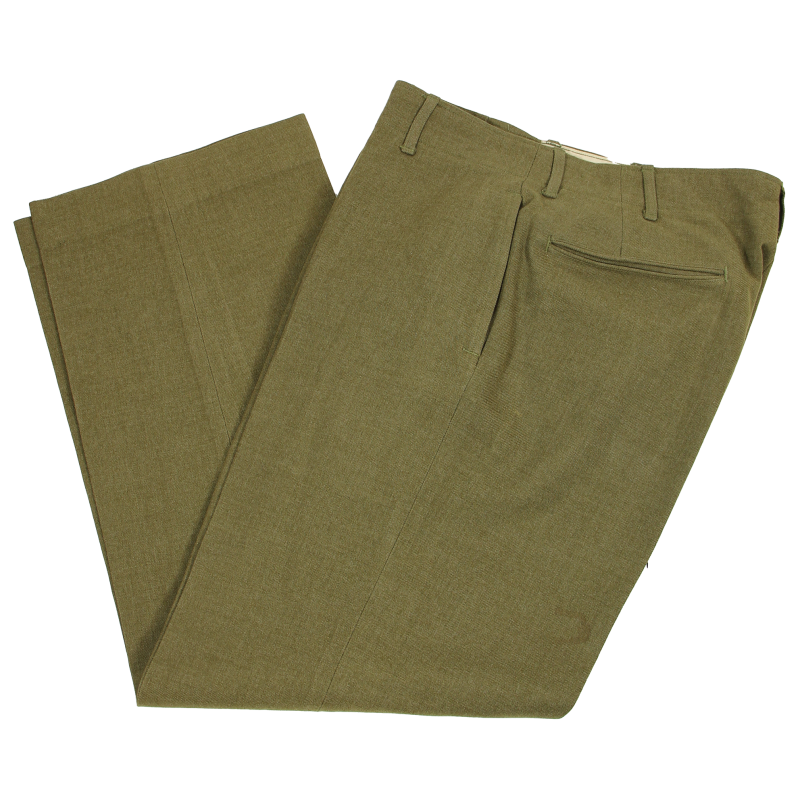 Pantalon moutarde, 33 x 29, 1941, S/Sgt. Leonard Silverman