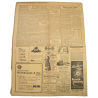 Newspaper, German, Deutsche Zeitung in den Niederlanden, June 6, 1944, 'Invasionsbeginn an der nordfranzösischen Küste'