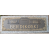 Plaque d'identité, Dog Tag, S/Sgt. Frank Berdikoski, 55th FS, 20th FG, 8th Air Force, USAAF, ETO